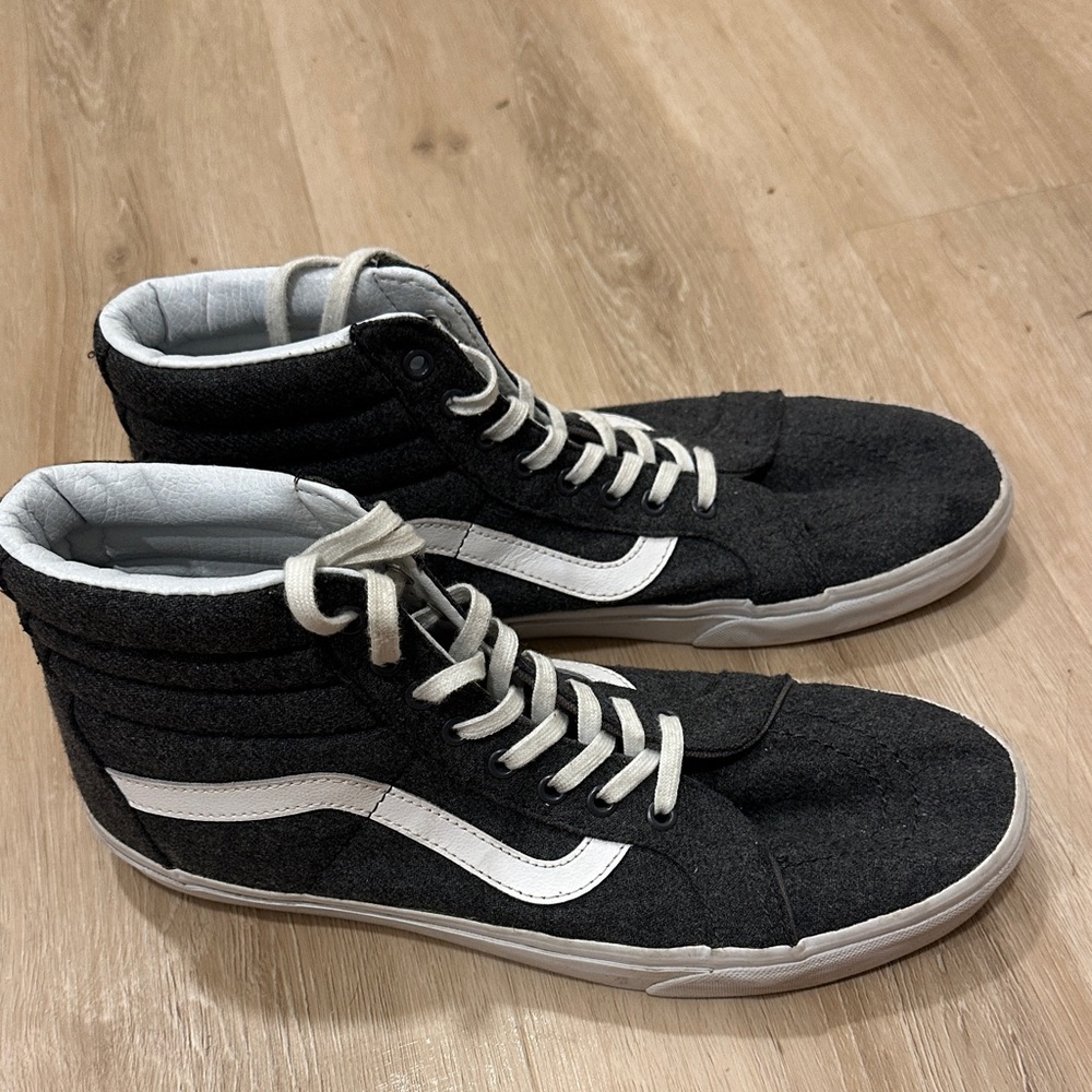 Vans Sk8-Hi Men's 11.5 Dark Grey Textured